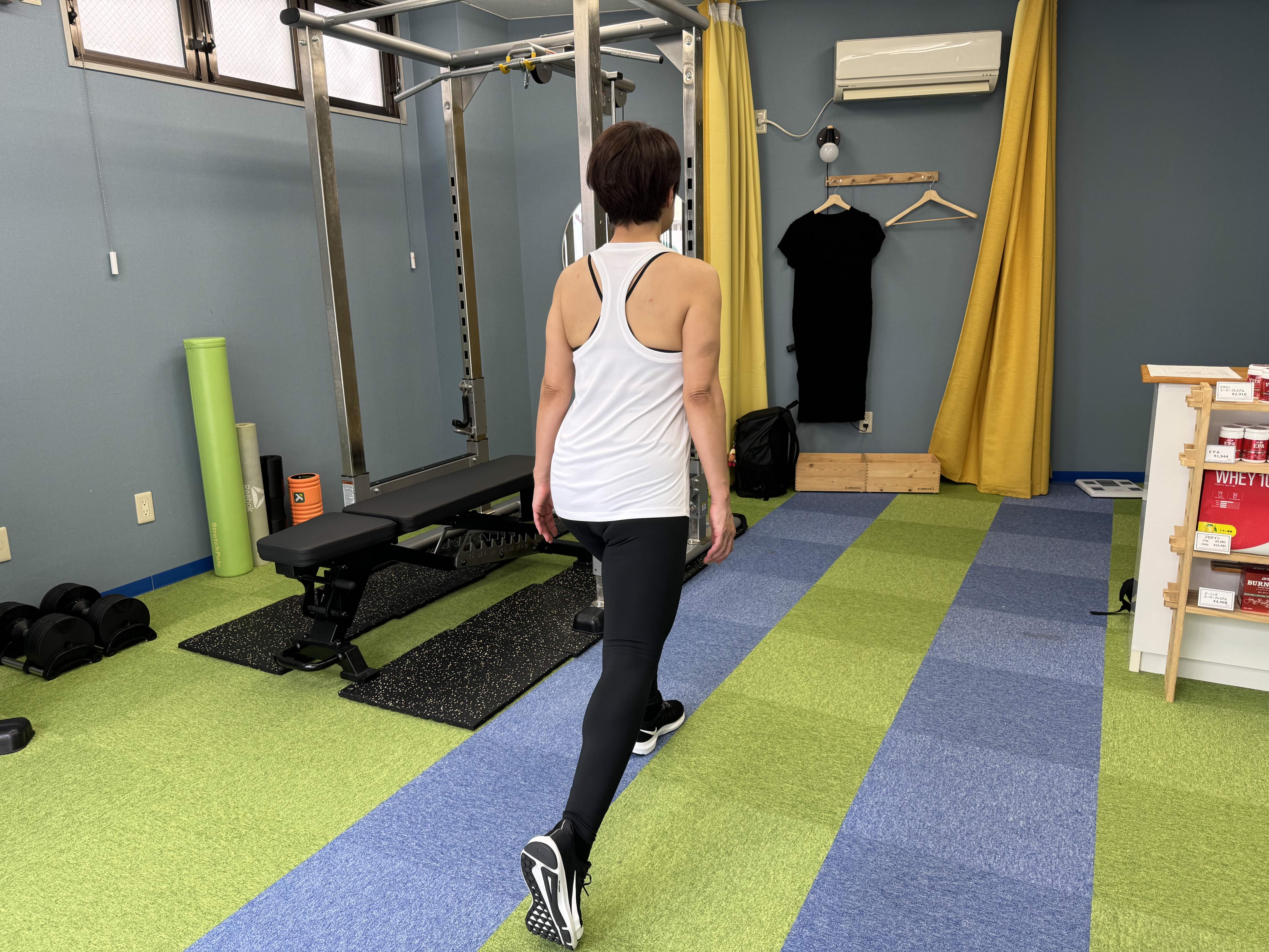 かよさんのトレーニング風景